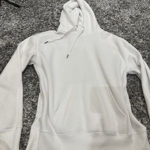 Simple White Hoodie